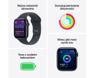 Apple Watch SE 3 GPS 40mm Aluminiowa koperta (północ) + opaska sportowa (północ) - rozmiar M/L - 1362382 - zdjęcie 3